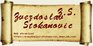 Zvezdoslav Stokanović vizit kartica